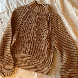 Free People MockNeck Sweater